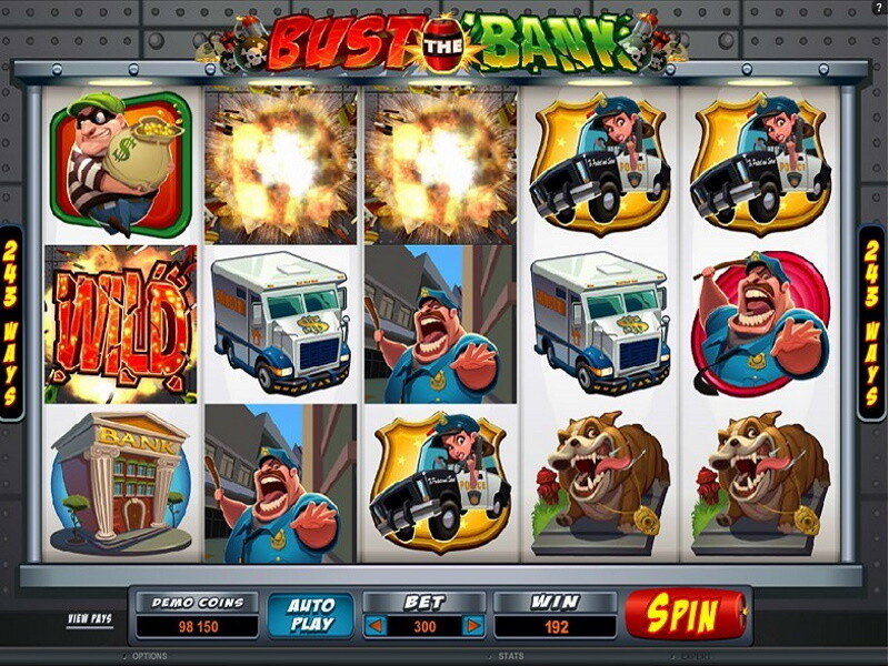 Bust the Bank slot recension