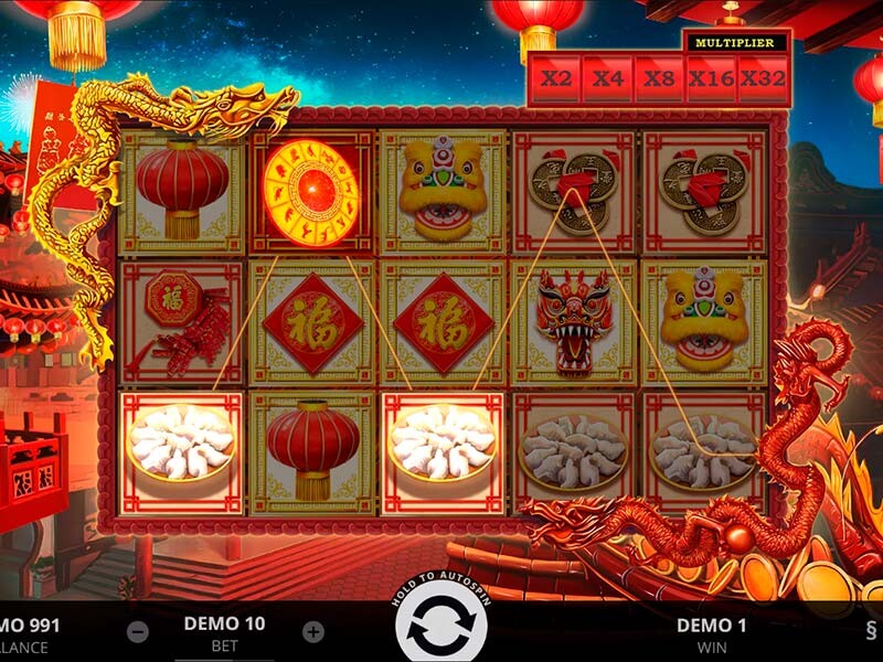 Chinese New Year slotmaskin recension