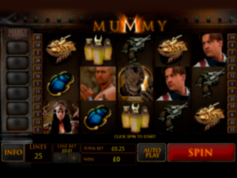The Mummy spelautomat recension